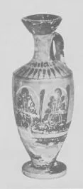 LEKYTHOS (ATHENIAN, BLACK-FIGURE)