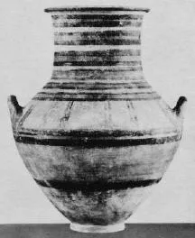 AMPHORA, BELLY (CYPRIOT, WHITE PAINTED)
