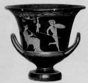 KRATER, CALYX (ATHENIAN, RED-FIGURE)