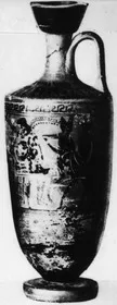 LEKYTHOS (ATHENIAN, BLACK-FIGURE)