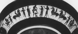 CUP, LITTLE MASTER BAND (ATHENIAN, BLACK-FIGURE)