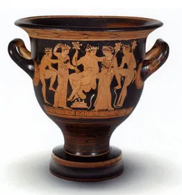 KRATER, BELL (ATHENIAN, RED-FIGURE)