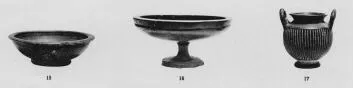 VARIOUS (GREEK, BLACK GLAZE)