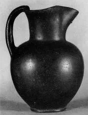 OINOCHOE (ETRUSCAN, BUCCHERO)