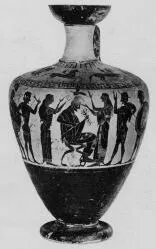 LEKYTHOS (ATHENIAN, BLACK-FIGURE)