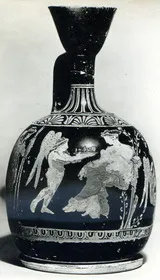 LEKYTHOS, SQUAT (ATHENIAN, RED-FIGURE)