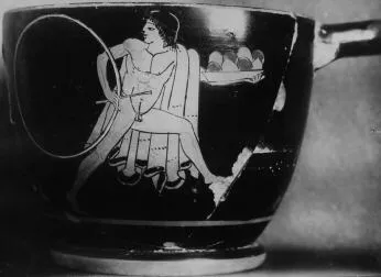 SKYPHOS (ATHENIAN, RED-FIGURE)
