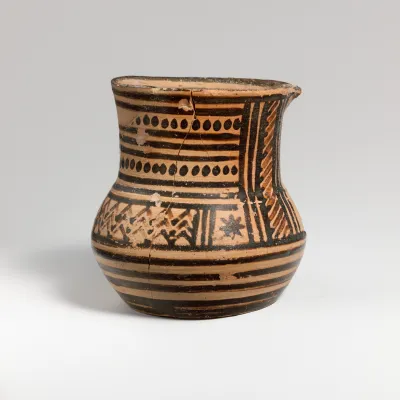 Terracotta tankard
