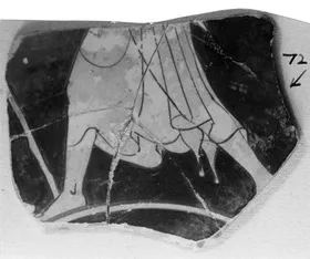 CUP, FRAGMENT (ATHENIAN, RED-FIGURE)