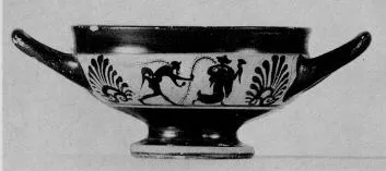 CUP SKYPHOS (ATHENIAN, BLACK-FIGURE)