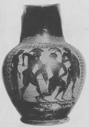 OINOCHOE (ATHENIAN, BLACK-FIGURE)