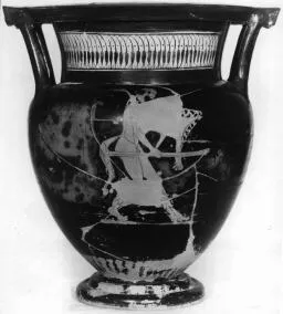 KRATER, COLUMN (ATHENIAN, RED-FIGURE)