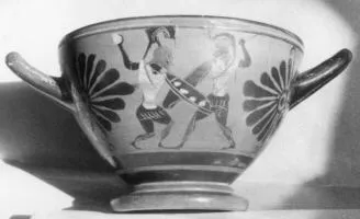 SKYPHOS (ATHENIAN, BLACK-FIGURE)