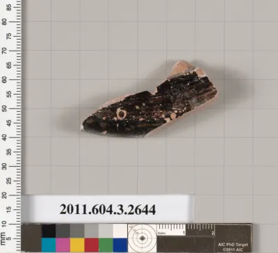 Terracotta fragment of an undetermined shape