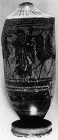 LEKYTHOS (ATHENIAN, BLACK-FIGURE)