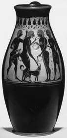 OLPE (ATHENIAN, BLACK-FIGURE)