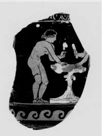 LEKYTHOS, FRAGMENT (SOUTH ITALIAN, APULIAN, RED-FIGURE)