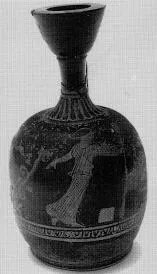 LEKYTHOS, SQUAT (ATHENIAN, RED-FIGURE)