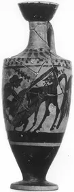 LEKYTHOS (ATHENIAN, BLACK-FIGURE)