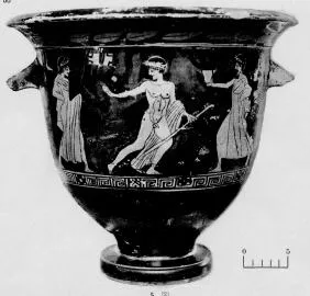 KRATER, BELL (ATHENIAN, RED-FIGURE)