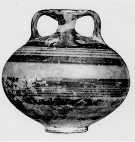 JUG (MYCENEAN, BROWN GLAZE)