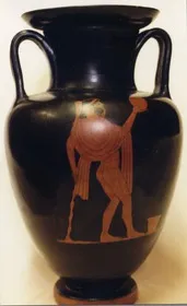 AMPHORA, NECK (ATHENIAN, RED-FIGURE)