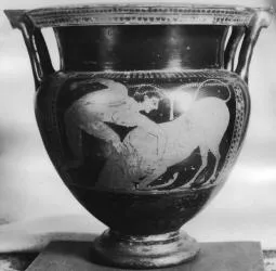 KRATER, COLUMN (ATHENIAN, RED-FIGURE)