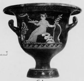 KRATER, BELL (SOUTH ITALIAN, APULIAN, RED-FIGURE)