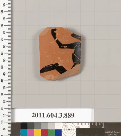 Terracotta fragment of a lekythos (oil flask)