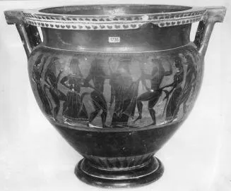 KRATER, COLUMN (ATHENIAN, BLACK-FIGURE)
