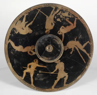 Lekanis (Deckel einer attischen Henkelschüssel)