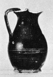 OINOCHOE (SOUTH ITALIAN, GNATHIAN, BLACK GLAZE)