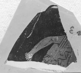 SKYPHOS, FRAGMENT (ATHENIAN, RED-FIGURE)
