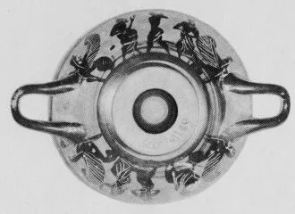 CUP C (ATHENIAN, BLACK-FIGURE)