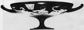 CUP B (ATHENIAN, RED-FIGURE)