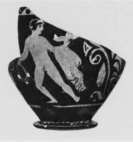 SKYPHOS, FRAGMENT (SOUTH ITALIAN, APULIAN, RED-FIGURE)