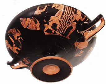 CUP B (ATHENIAN, RED-FIGURE)