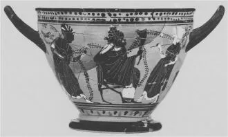 SKYPHOS (ATHENIAN, BLACK-FIGURE)