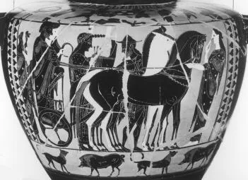 HYDRIA (ATHENIAN, BLACK-FIGURE)