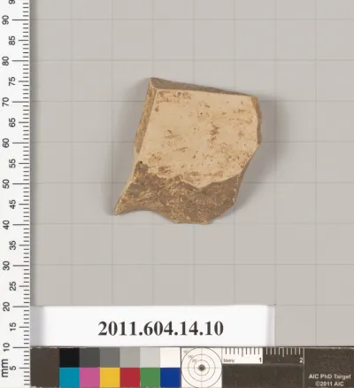 Terracotta fragment of an undetermined shape