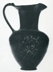 OINOCHOE (ETRUSCAN, BUCCHERO)