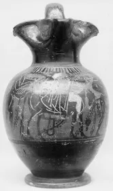 OINOCHOE (ATHENIAN, BLACK-FIGURE)