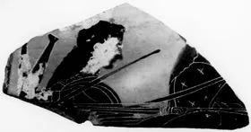 AMPHORA, BELLY, FRAGMENT (ATHENIAN, BLACK-FIGURE)