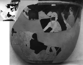 KRATER, BELL (ATHENIAN, RED-FIGURE)