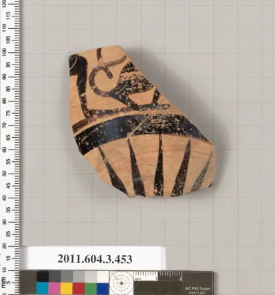 Terracotta fragment of a neck-amphora (jar)