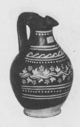 OINOCHOE (SOUTH ITALIAN, GNATHIAN, BLACK GLAZE)