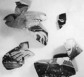 KRATER, BELL, FRAGMENT (ATHENIAN, RED-FIGURE)