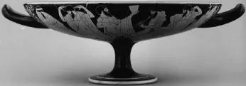 CUP B (ATHENIAN, RED-FIGURE)