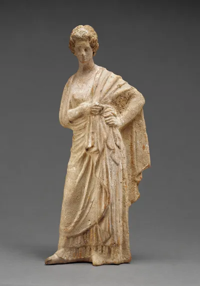 Statuette of a Draped Woman