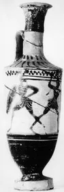 LEKYTHOS (ATHENIAN, BLACK-FIGURE)